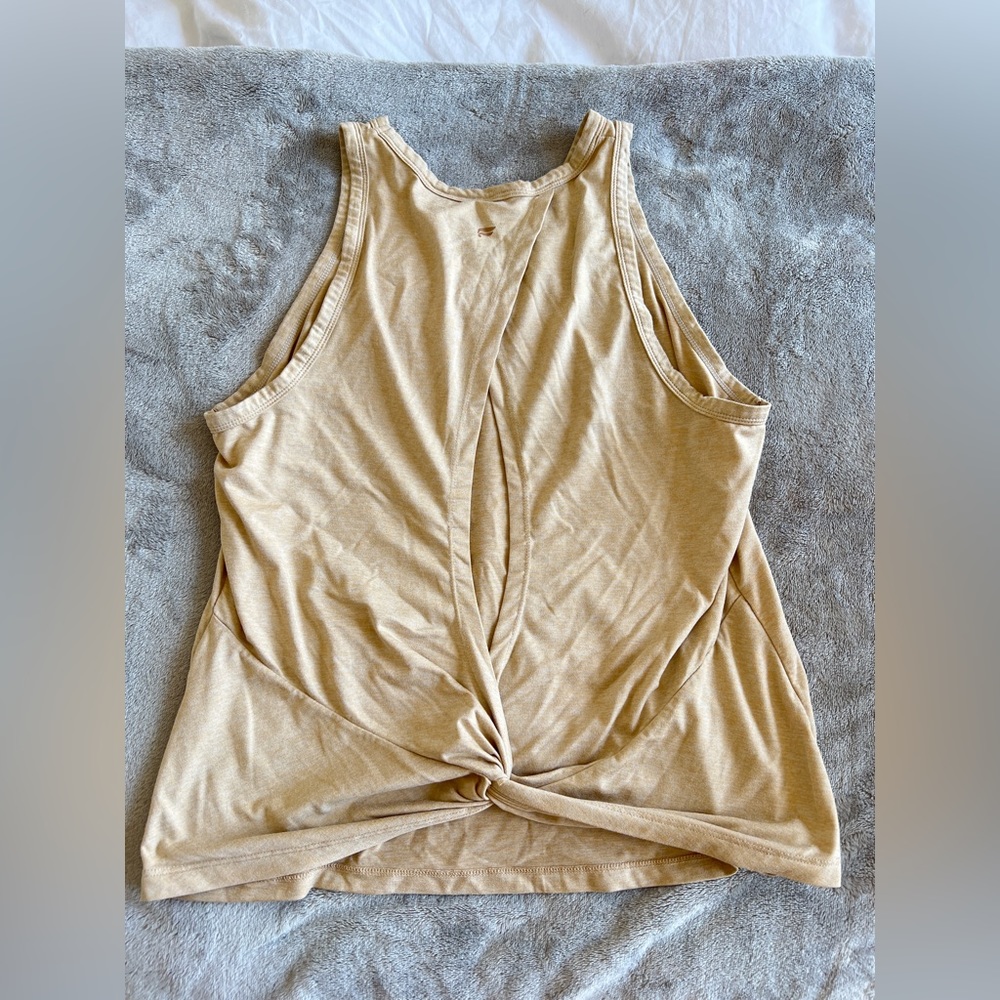 Fabletics Open Back Top Size S